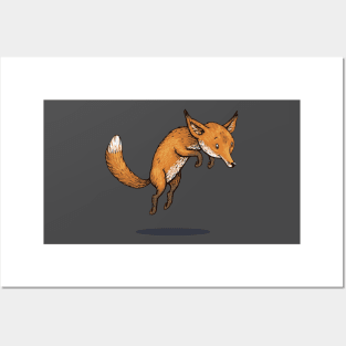 Winter fox Posters and Art